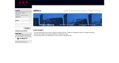 Desktop Screenshot of geponline.gepsa.pt