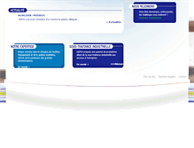 Tablet Screenshot of gepsa.fr